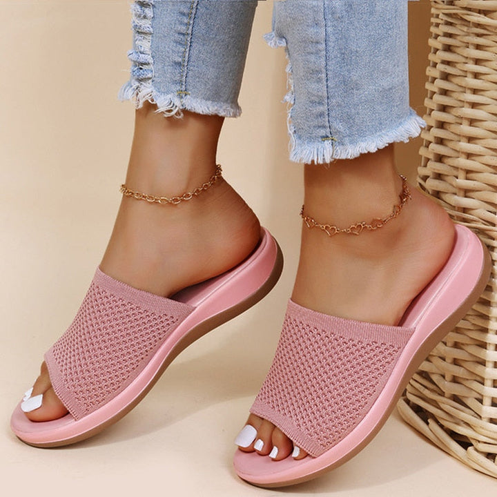 Marlowe | Women's Breathable Orthopedic Slide Slippers